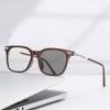 Photochromic Sunglasses With Black Frame European and American Tortoiseshell Color Anti-blue Light Myopia Glasses 6160