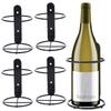 Iron Single Bottles Display Racks Black Bottle Display Stand Practical Wine Rack  for Home