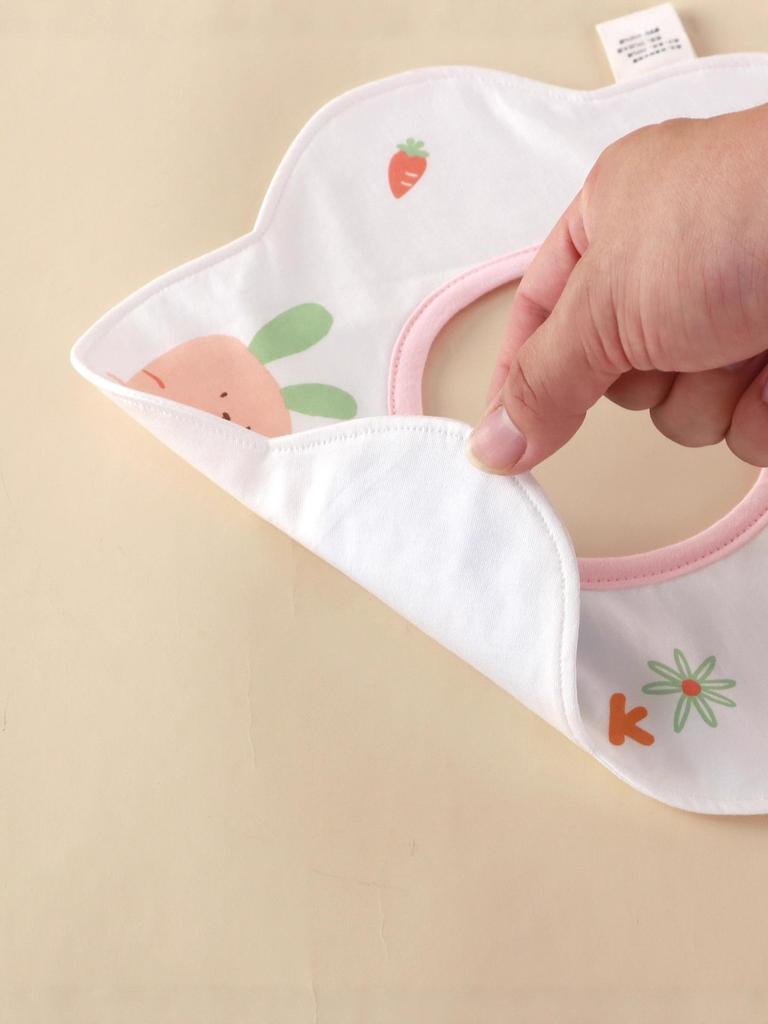 Autumn/Winter Baby Bibs: Anti-Spit Milk, Pure Cotton, Absorbent & Moisture-Wicking Newborn Feeding Bib