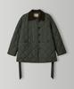 CHERI AUBE Odette Quilted Jacket-Khaki