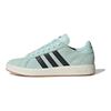adidas Grand Court Base Scarpe da Skate a Profilo Basso Resistenti con Suola Sottile Moda Anni 2000 Sneakers Unisex Verde Nero Bianco JR7077