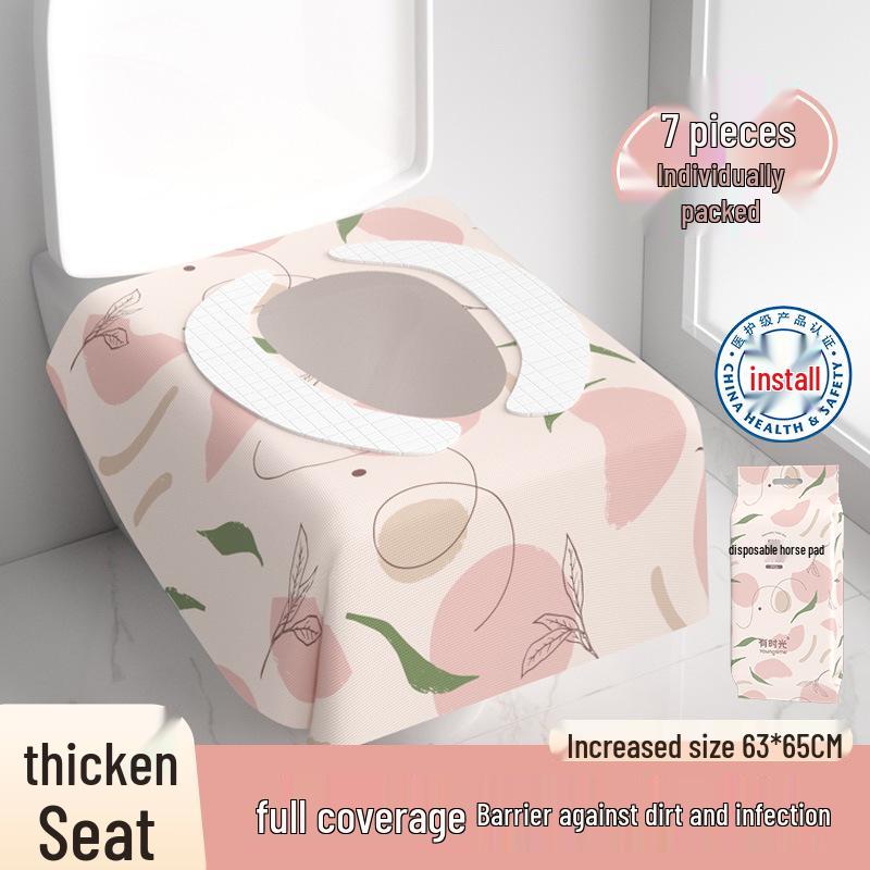 10-Pack Portable Non-Woven Disposable Travel Toilet Seat Covers