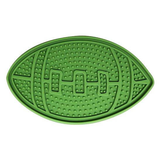 Pet Lick Mat, Suction Cup Slow Feeder Mat, Prevents Choking, Rugby Ball Shaped Silicone Licking Mat for Indoor Cats And Dogs