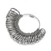1 Set EU Ring Sizer Measuring Finger Sizing Measuring Stick Aluminum Metal Rings Mandrel US Size Jewelry Tool