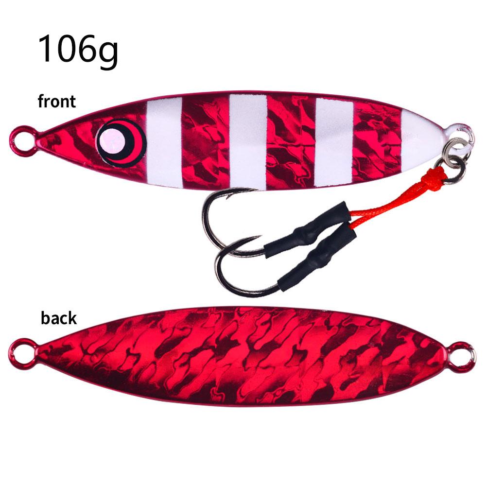 

Медленно тонущий металлический джиг 120 г 150 г 200 г 250 г 300 г Медленно тонущий джиг для дальнего заброса Приманка для глубоководной рыбалки в соленой воде