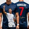2026 Summer Ronaldo Support T-shirt 2026 Football Game Fan Apparel Casual Cheer Jersey for Men Women Boys Girls All Sizes