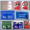 Custom Stainless Steel Safety Sign