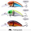 Fiskebeten Crankbaits Lure Minnow fiskebete med krokar Artificiellt fiske hårt lock för bas