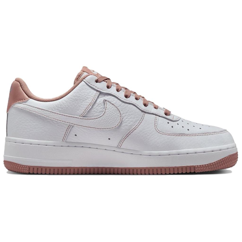 Nike Air Force 1 Abrasion Resistant Low Top Skateboard Shoes Women's White Pink Sneakers IB6543-100