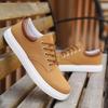 Breathable Spring Autumn Korean Style Men's Casual Low-Top Canvas Shoes