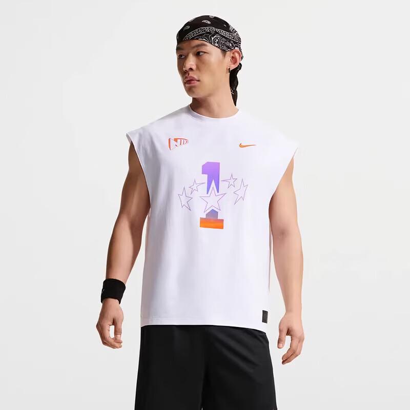 

NIKE Men s Summer Basketball Training Sleeveless T-Shirt 2XL