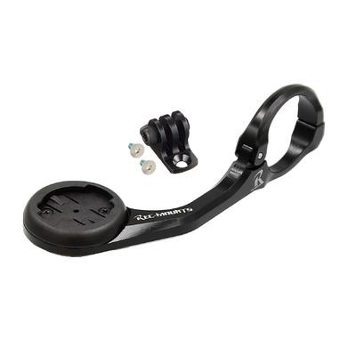 Garmin Combo Mount Long Cantilever Type for [REC MOUNT] Left-handed (Standard Width) 31.8mm (Black) [GM-AEROXL+GP]