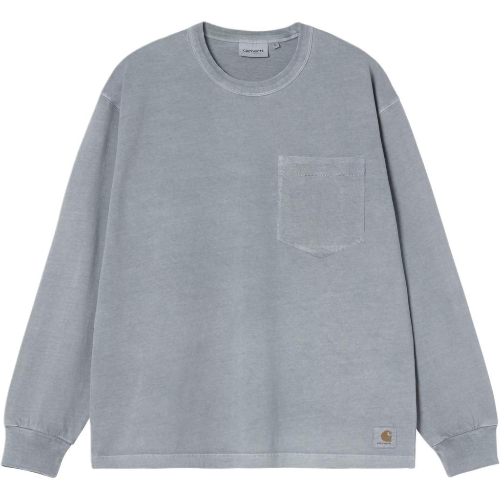 Carhartt WIP SS26 L/S Torion Pocket T-Shirt Loose Casual Round Neck Long Sleeve Vintage T-Shirt Unisex Tops I035958-3GB-B7
