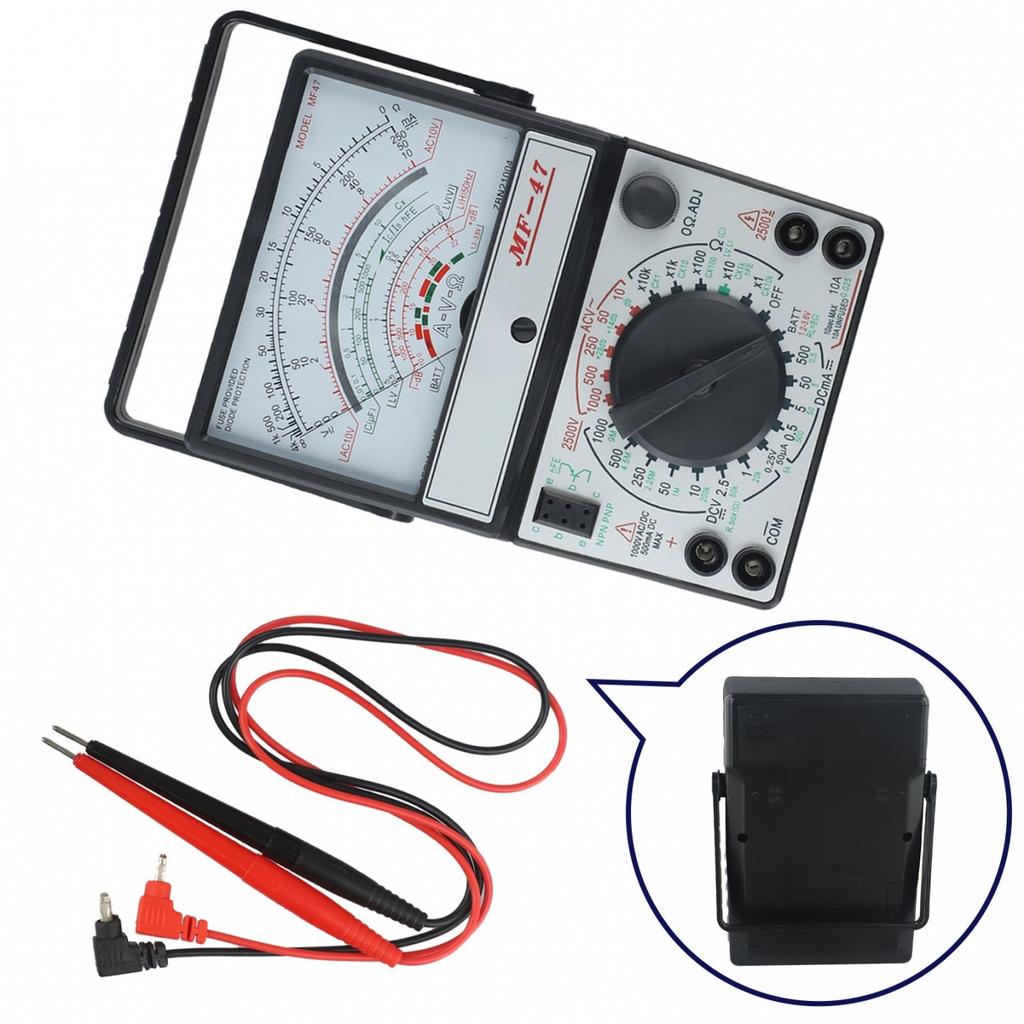 Multimètre Analogique Multimètre Voltmètre Ampèremètre Ohmmètre