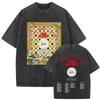 Washed Vintage Rapper Bad Bunny Un Verano Sin Ti Album Graphic Tshirt Men Women Hip Hop Fashion Pop Music T Shirts Streetwear