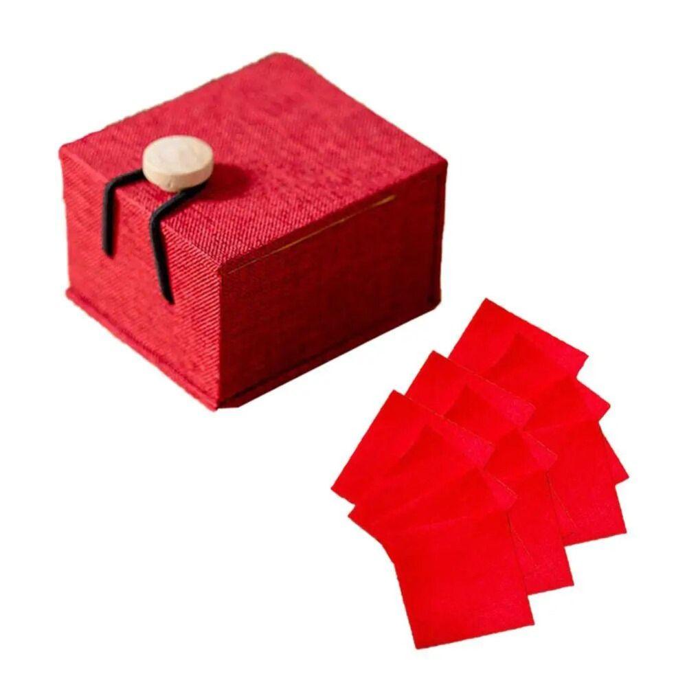 Traditional Lip Gloss Paper Red Velvet Lipsticks Paper Ancient Chinese Lipstick Paper Wedding