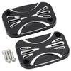 Motorcycle Brake Clutch Reservoir Master Cylinder Cover Cap Fluid Pump Cap Lid For Harley Touring Electra Street Glide Road King