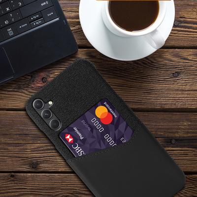 Etui na Samsung Galaxy A55 5G Antykolizyjne Gniazdo na karty Skóra PU+PC Pokrowiec na telefon komórkowy