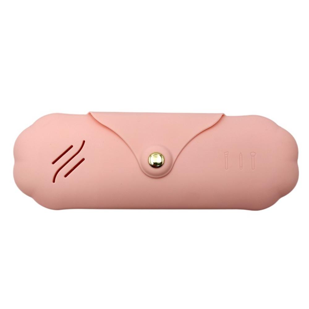 

Водонепроницаемый чехол для кистей для макияжа, грязеотталкивающий держатель для инструментов для макияжа, косметичка розовый