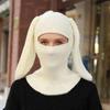 Balaclava Hat Funny Crocheted Hat for Women Men Cosplay- Picture Props