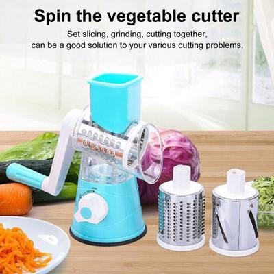 Rotierende Käsereibe Cutter Slicer Toner Streifen Handkurbel Gemüse Chopper Käse Schredder Küche Gadget