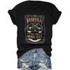 Vintage Graphic Tees Rock Band Fashion Country Music T Shirt Funny Concert