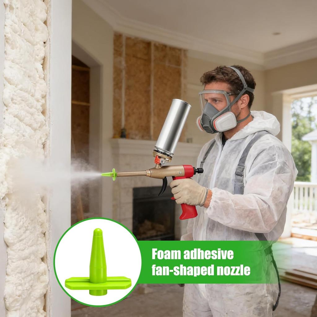 Spray Foam Nozzle Tips Expanding Flat Hose Wide Spray Foam Nozzle Tips For Caulking Sealing DIY Balcony Doors Window Wall