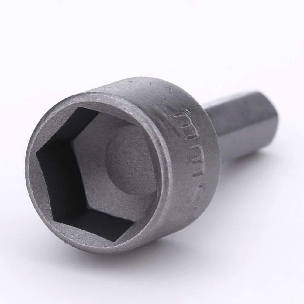 9pcs Power Hand Driver Drill Tools Set 5-13mm Metric Socket Wrench Set Power Nuts Driver Socket 1/4" Hex Shank Drill Bit Set