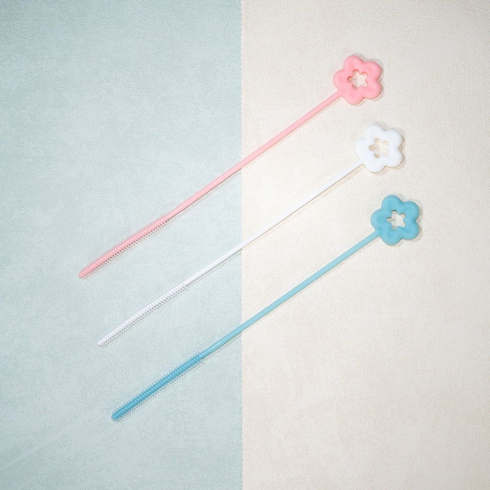 Household Drinking Straw Cleaner Brush Cleaning Tool Bottle Cups Cover Brush