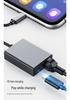 Type-C 2-in-1 Docking Station with PD100W, Gigabit Ethernet, and 100Mbps Ethernet Port