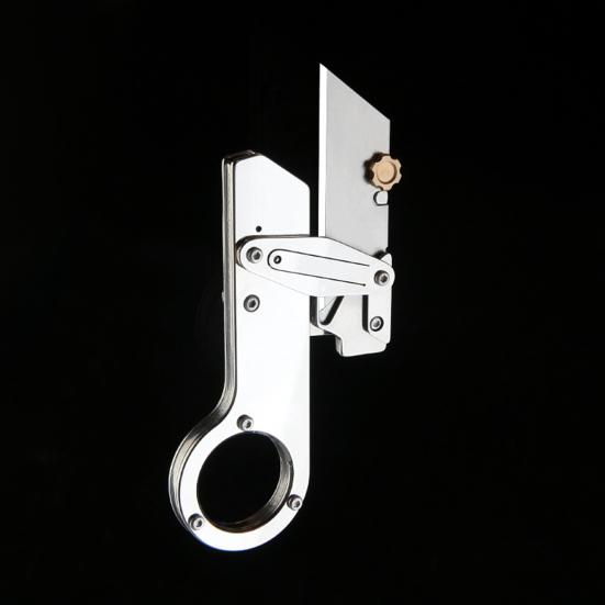 Stainless Steel Folding Cutter Stress Relief Fidget Toy Heavy Duty Pocket Size Cutter Portable Collapsible Cutting Tools