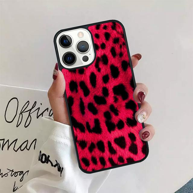 Tiger leopard print Soft Coque Shell For iPhone 17 Air 15 16 14 13 12 Pro Max 11 Pro Max Plus Phone Case Cover