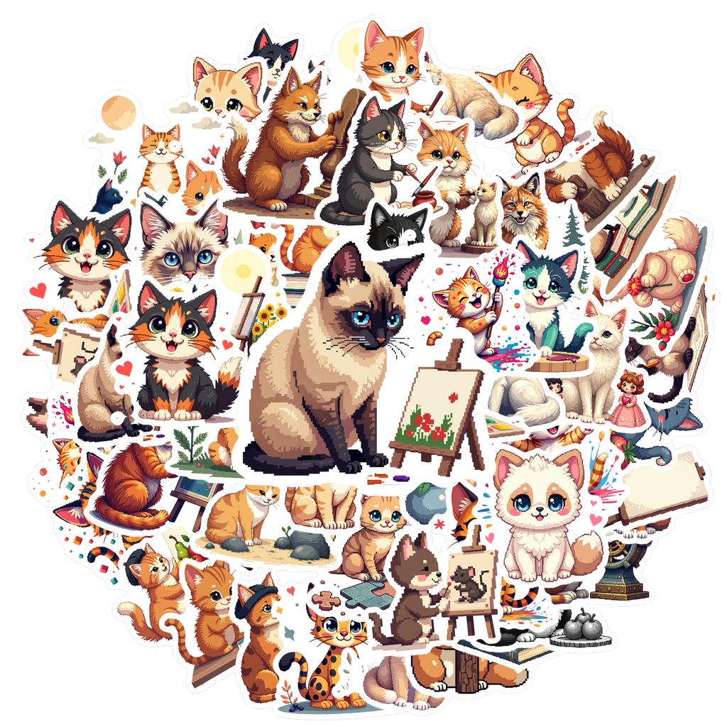 35pcs-100pcs Cute Stickers Cartoon DIY Stickers Stickers For Laptop Motorcycle Luggage Phone DIY Phone Guitar Laptop