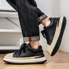 Men's Korean Version Thick Soled Sneakers Are Fashionable Simple Versatile Comfortable and Suitable for Daily Commuting