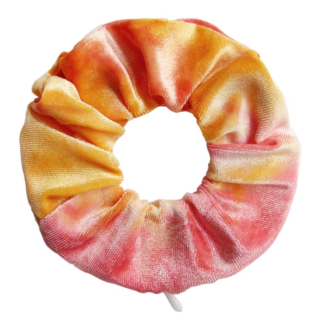 Gomas de terciopelo con bolsillo con cremallera para el pelo para mujer, Scrunchie oculto para el pelo, Sujetador de coleta, Bandas elásticas, Regalo para amiga