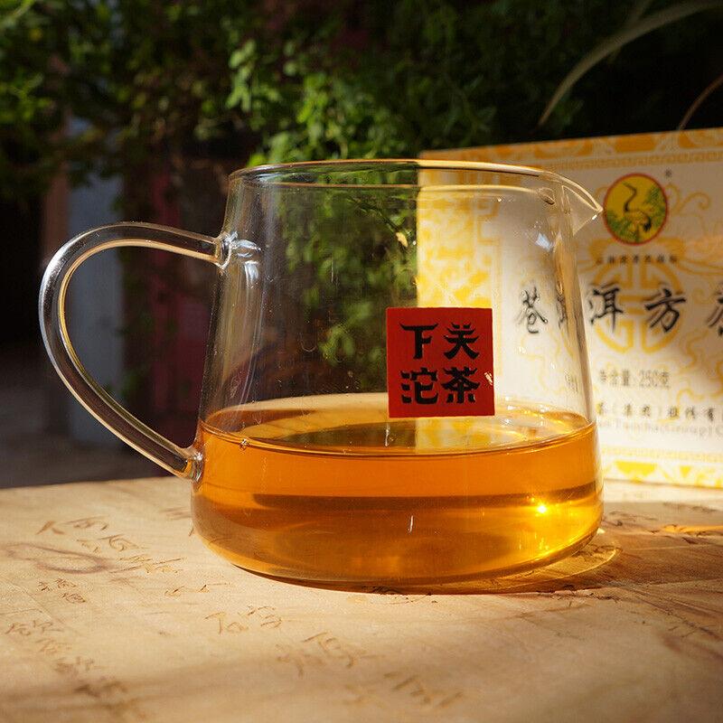 2011 Xiaguan Tuocha Raw Cang Er Fang Zhuan Tea Shen Pu Erh Aged Tea Brick 250g