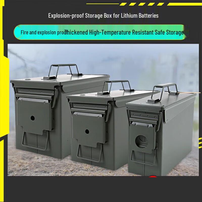 Feuer- und Explosionsgeschützte Lithium-Batterie-Aufbewahrungsbox
