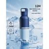Skechers SPORTY 550mL Quick Open Stainless Steel Water Bottle