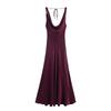 European & American Style Women's Silk Satin Dress - Sexy, Hot Girl Fashion