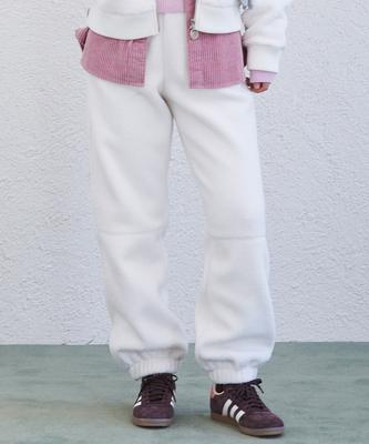 Women'S Sherpa Jogger Pants Ivory