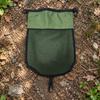 Backpack-Mounted Shoe Carrier Convenient to Carry Attach-on Footwear Pouch with
