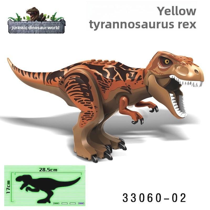 Giocattolo Puzzle Blocchi da Costruzione Dinosauro in Plastica ABS per Bambini e Adulti