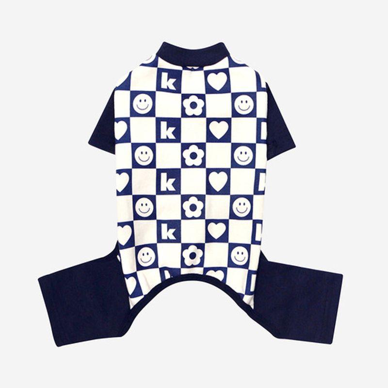 KINIKINI KINI SMILE CHECK LOGO ALL IN OEN-NAVY (All-in-one)