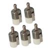 5pcs/Set Chainsaw Carburetor Fuel Tank Fuel Filter Replaces 13120519830, 13120507320 Walbro 125-527