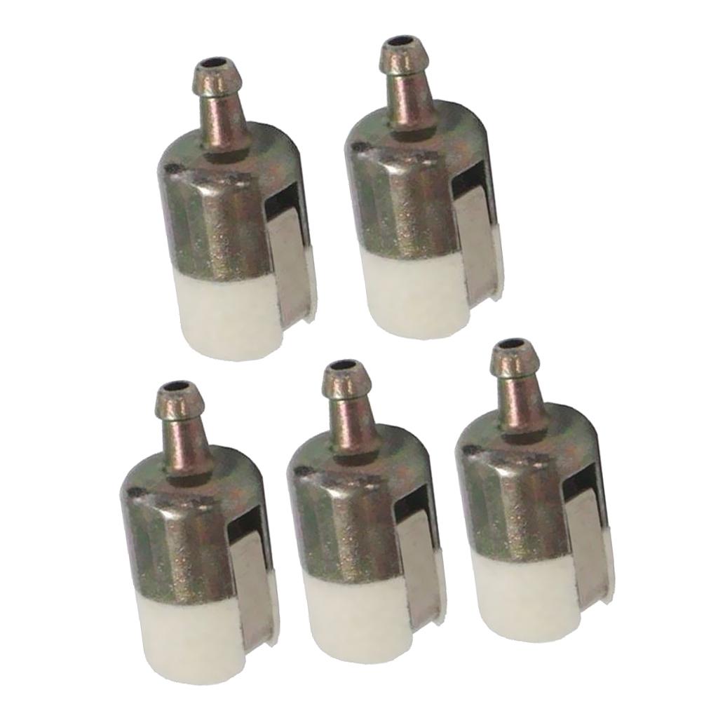 5pcs/Set Chainsaw Carburetor Fuel Tank Fuel Filter Replaces 13120519830, 13120507320 Walbro 125-527