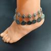 Unisex Bohemian Tassel Coin Charm Gypsy Beach Anklet & Retro Hand-Foot Chain