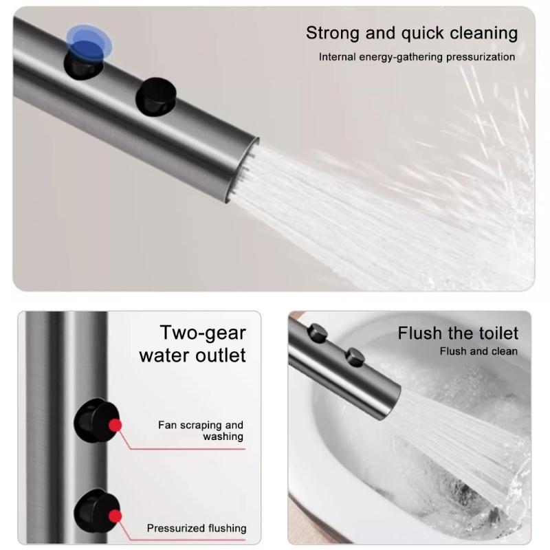 Comfortable Hygiene Experience with Powerful High Pressure Bidet Sprayer Efficient Toilet Cleaning Solution for Toilet