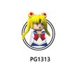 PG8156 Bricks Cartoon Anime Series Assembly Girl Building Blocks Character Figures Children Model Toys PG1313