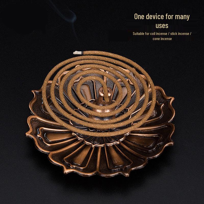 Jinfengxing Natural Sandalwood & Agarwood Indoor Coil Incense for Aromatherapy, Mosquito Repellent, and Odor Removal