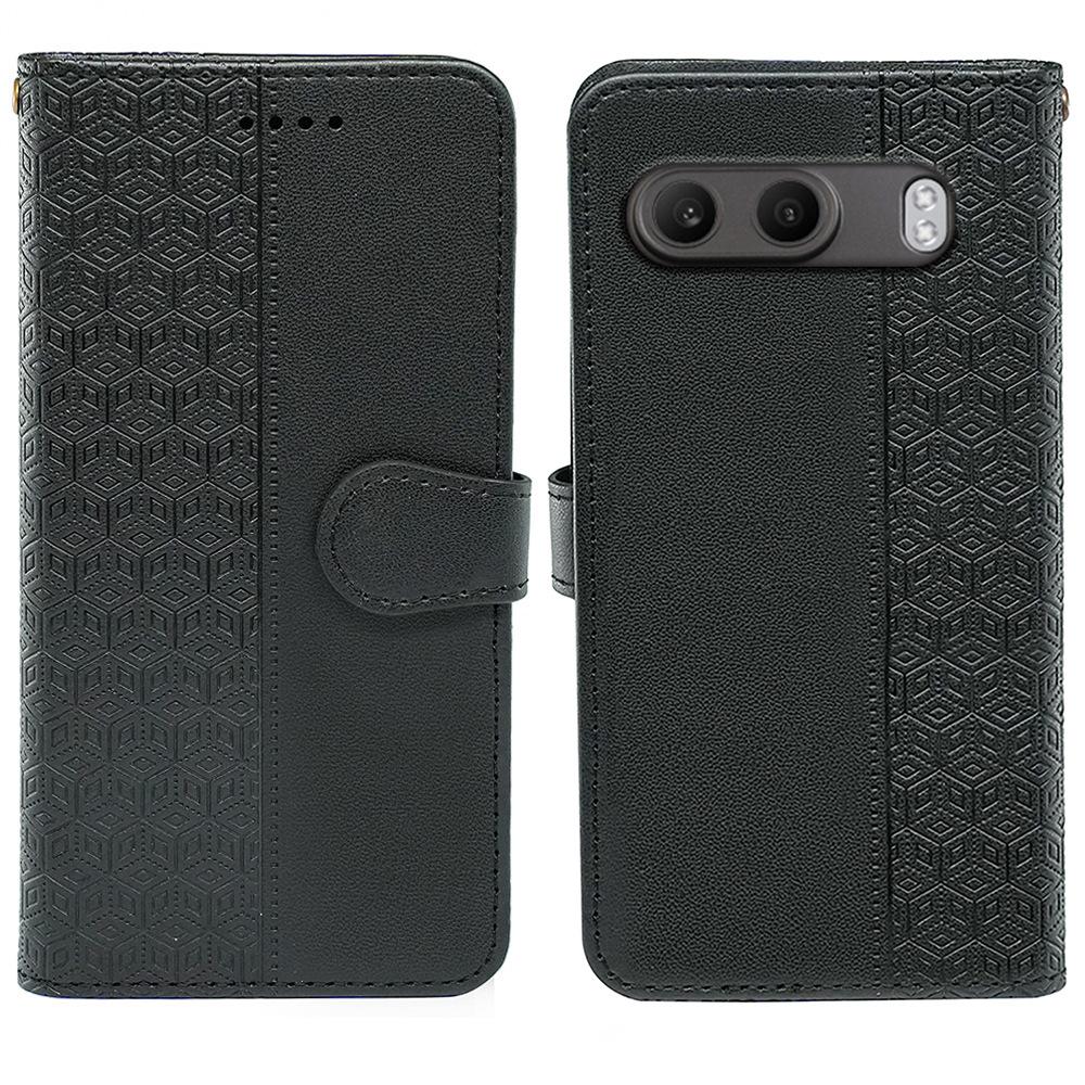

For OnePlus Nord 4 Wallet Phone Case Pattern Imprint Leather Flip Cover F